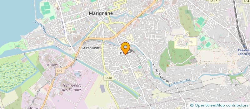 localisation de l'entreprise LA BAGUETTE MAGIQUE à MARIGNANE