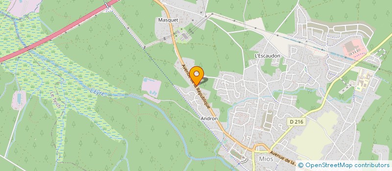 localisation de l'entreprise LA BAGUETTE MAGIQUE  MIOS