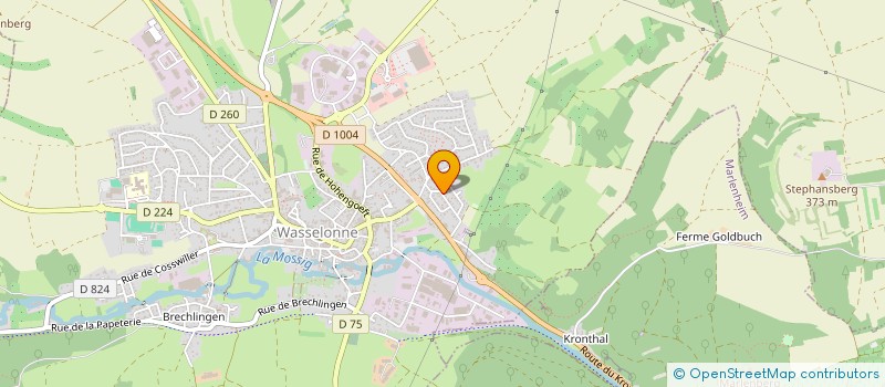 localisation de l'entreprise LA BAGUETTE MAGIQUE  HOHENGOEFT