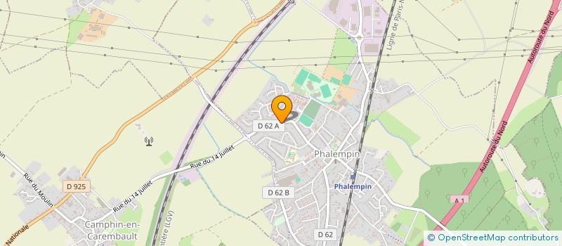 localisation de l'entreprise LA BAIE D'ALONG  SAILLY-LEZ-LANNOY