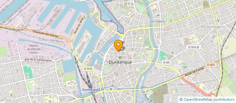 localisation de l'entreprise LA BAIE D'HALONG à DUNKERQUE