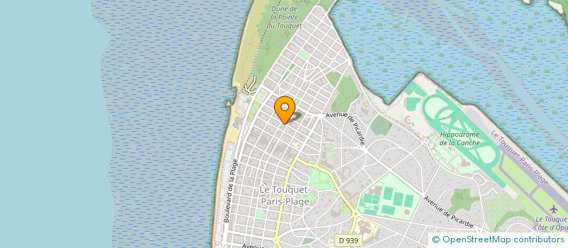 localisation de l'entreprise LA BAIE DE CANCHE à LE TOUQUET-PARIS-PLAGE