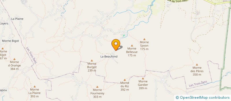 localisation de l'entreprise LA BAIE DES ANGES à LES TROIS-ILETS