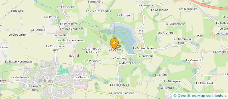 localisation de l'entreprise LA BAIE DES ANSES à SAINT-GILLES