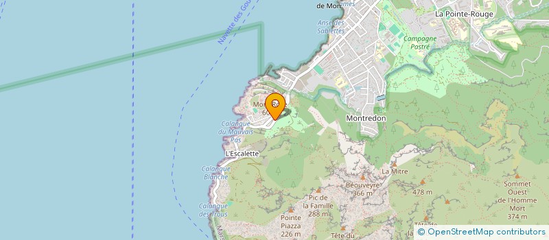 localisation de l'entreprise LA BAIE DES SINGES à MARSEILLE 8EME