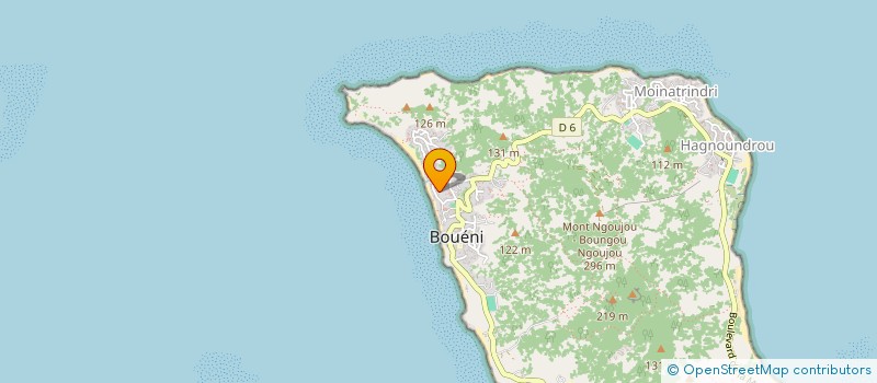 localisation de l'entreprise LA BAIE DES TORTUES à BOUENI