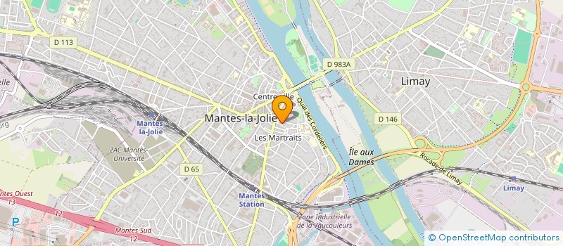 localisation de l'entreprise LA BAIE SAUVAGE  MANTES-LA-JOLIE