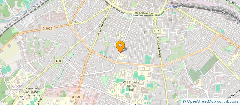 localisation de l'entreprise LA BAIGNERIE  AMIENS