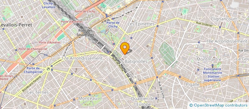 localisation de l'entreprise LA BAIGNOIRE  PARIS