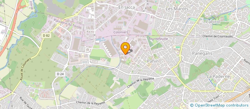 localisation de l'entreprise LA BAILLANOUSE INVESTISSEMENTS à RIEUMES