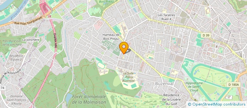 localisation de l'entreprise LA BALADE D'IRIS à RUEIL-MALMAISON