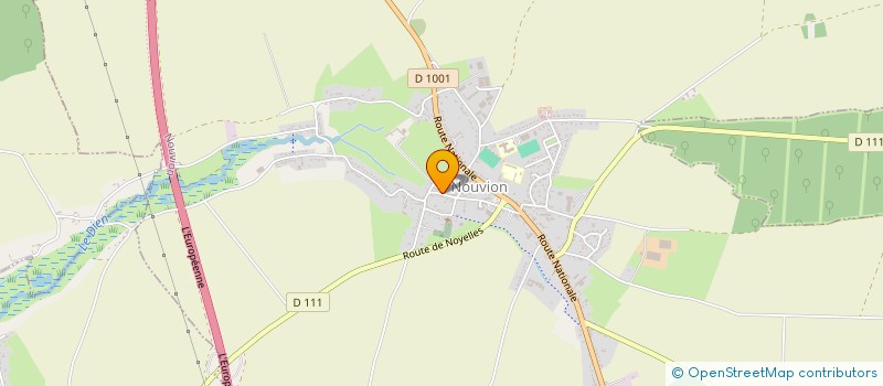 localisation de l'entreprise LA BALADE DES AMIS  NOUVION