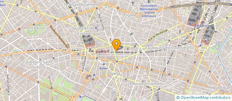 localisation de l'entreprise LA BALADIN MAUVE à PARIS