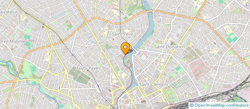 localisation de l'entreprise LA BALANCE à NANTES
