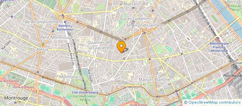 localisation de l'entreprise LA BALEINE à PARIS