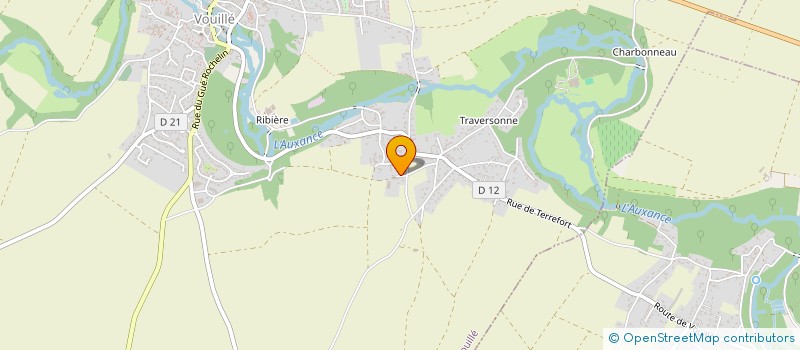 localisation de l'entreprise LA BALEINE A PLUMES  VOUILLE