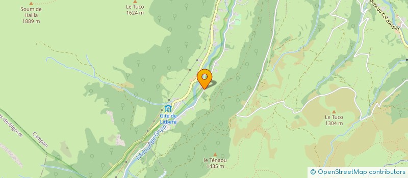 localisation de l'entreprise LA BALEINE DE CAMPAN  CAMPAN