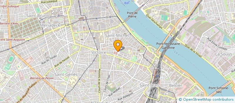 localisation de l'entreprise LA BALENA  BORDEAUX