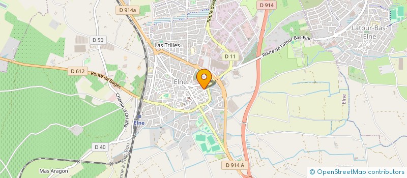 localisation de l'entreprise LA BALETTE  ESPIRA DE L AGLY