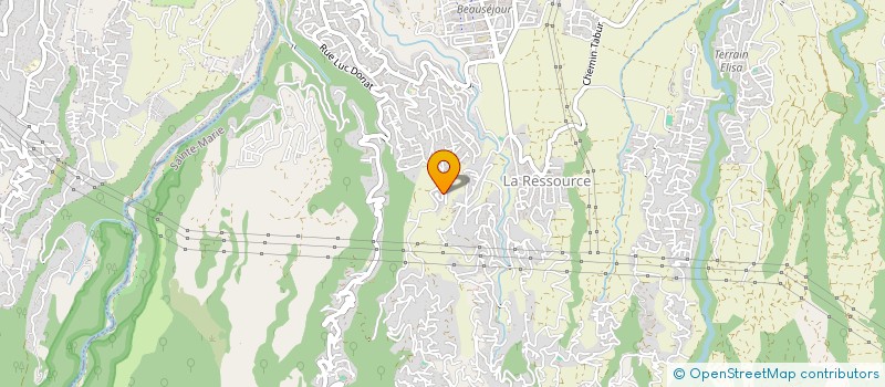 localisation de l'entreprise LA BALINAISE  SAINTE-MARIE