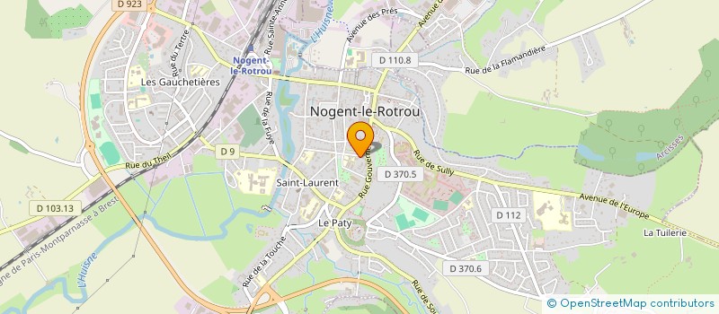 localisation de l'entreprise LA BALISE DU PERCHE à NOGENT-LE-ROTROU