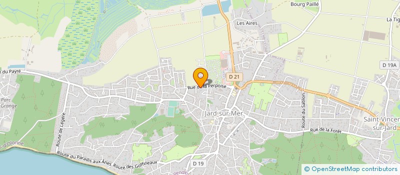 localisation de l'entreprise LA BALLONNERIE  SAINT-HILAIRE-LA-FORET