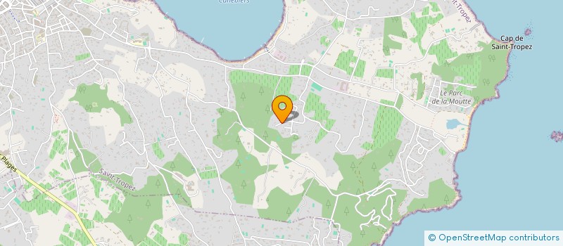 localisation de l'entreprise LA BALMIERE à SAINT-TROPEZ