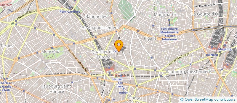localisation de l'entreprise LA BAMBINERIE à PARIS