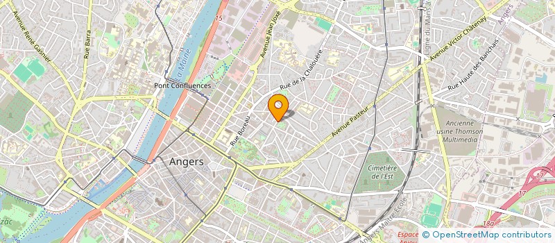 localisation de l'entreprise LA BAMBOCHE DES PATACHONS à ANGERS