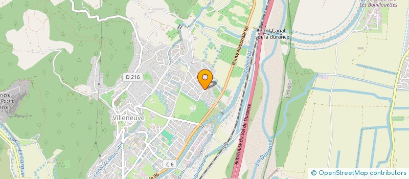 localisation de l'entreprise LA BANARGERIE  VILLENEUVE
