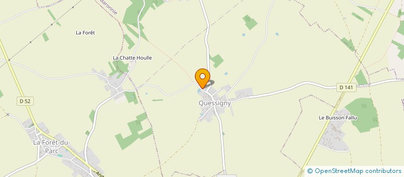 localisation de l'entreprise LA BAND'A PEU PRES  LA BARONNIE