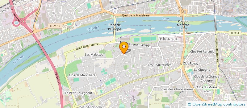 localisation de l'entreprise LA BANDA 2 SAINT PRYVE  SAINT-PRYVE-SAINT-MESMIN