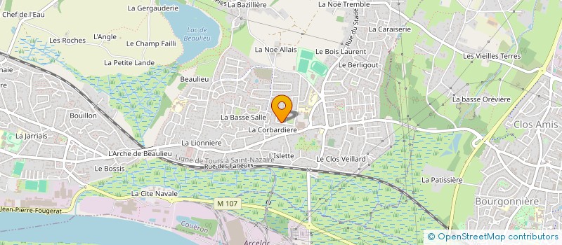 localisation de l'entreprise LA BANDA COUERONNAISE à COUERON