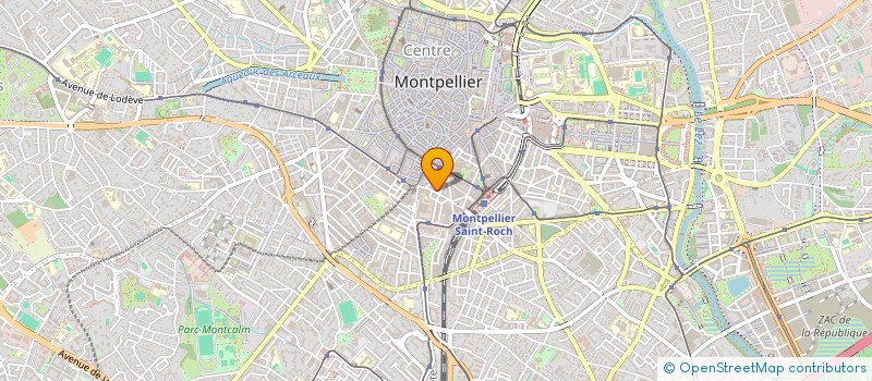 localisation de l'entreprise LA BANDE à MONTPELLIER