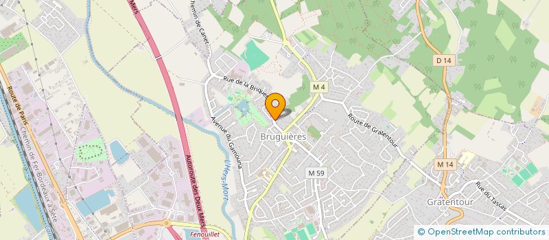 localisation de l'entreprise LA BANDE A AURORE à BRUGUIERES