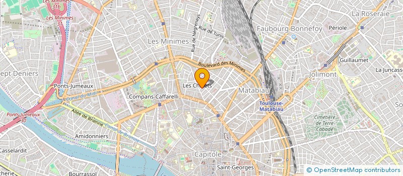 localisation de l'entreprise LA BANDE A CLODIUS NLT  TOULOUSE