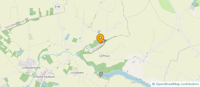 localisation de l'entreprise LA BANDE A JOJO  SAINT-GILLES-CROIX-DE-VIE