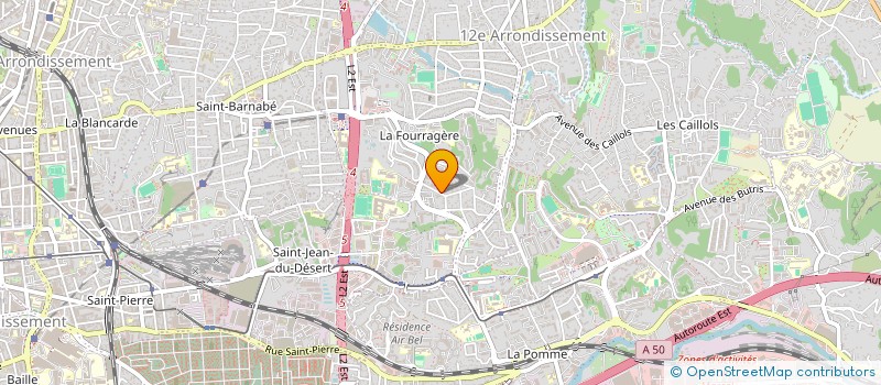 localisation de l'entreprise LA BANDE A MAJO à MARSEILLE