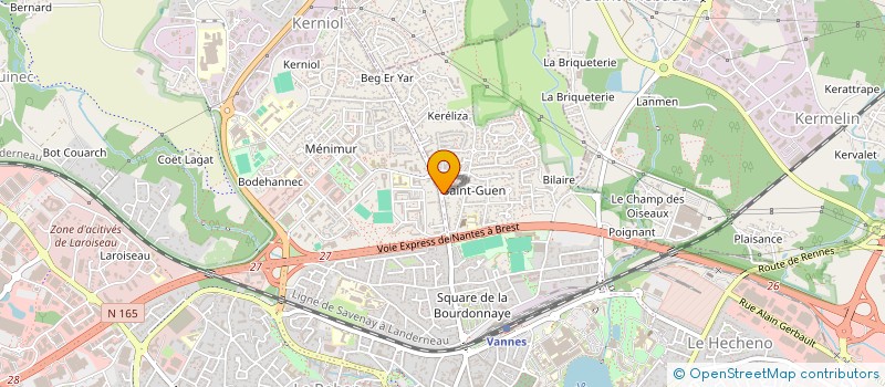 localisation de l'entreprise LA BANDE A NOUS à VANNES