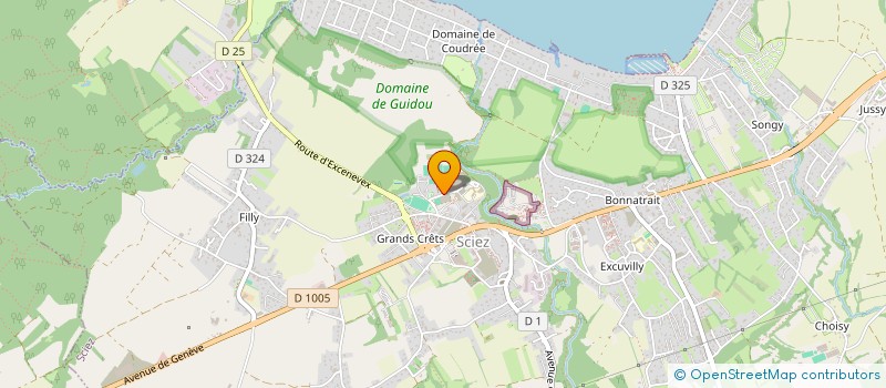 localisation de l'entreprise LA BANDE A POPO  SCIEZ