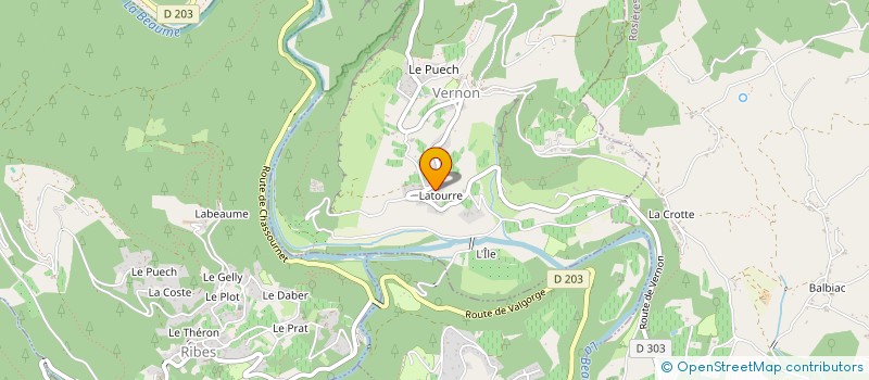 localisation de l'entreprise LA BANDE A ROBERT à VERNON