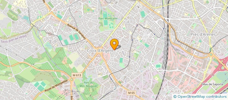 localisation de l'entreprise LA BANDE DES SALES MOMES à MONTPELLIER