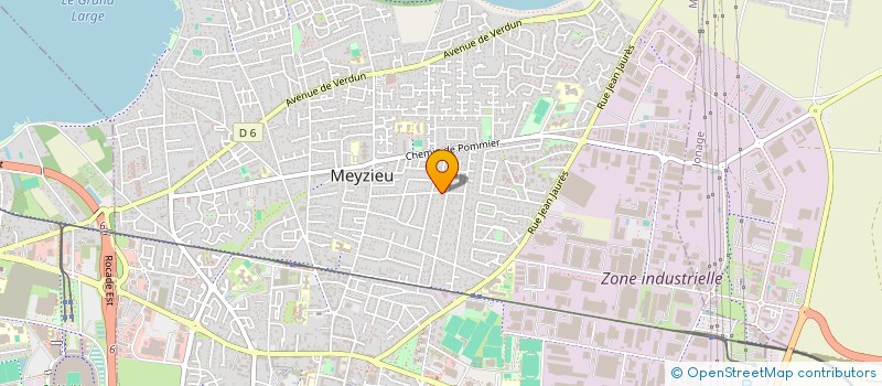 localisation de l'entreprise LA BANDE DU CARREAU  MEYZIEU