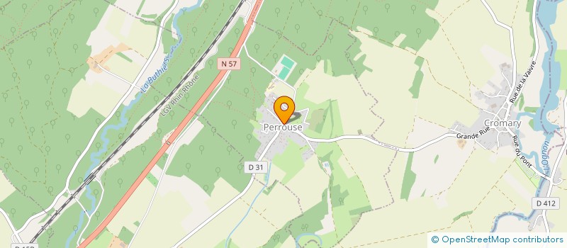 localisation de l'entreprise LA BANDE SON  PERROUSE