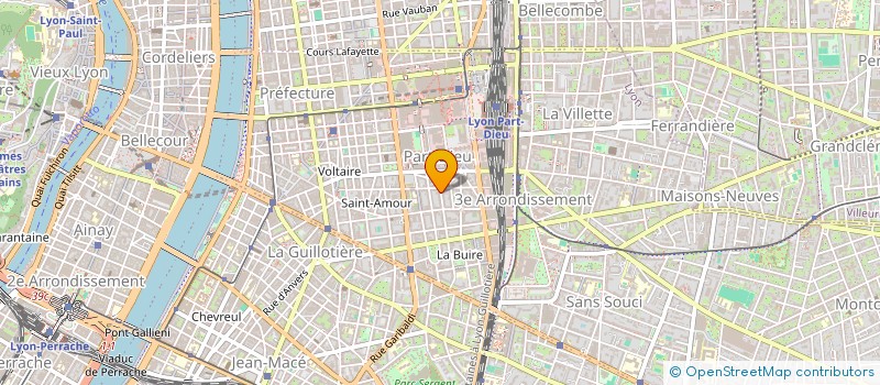 localisation de l'entreprise LA BANNIERE CARROSSERIE MECANIQUE  LYON