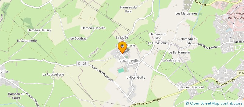 localisation de l'entreprise LA BAPIER  NOUAINVILLE