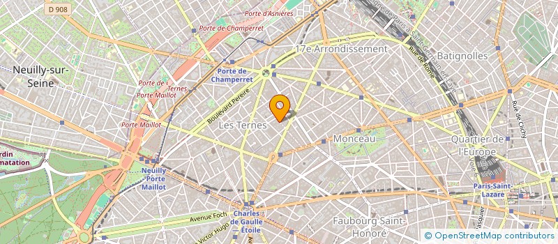 localisation de l'entreprise LA BAR A BEAUTE  PARIS