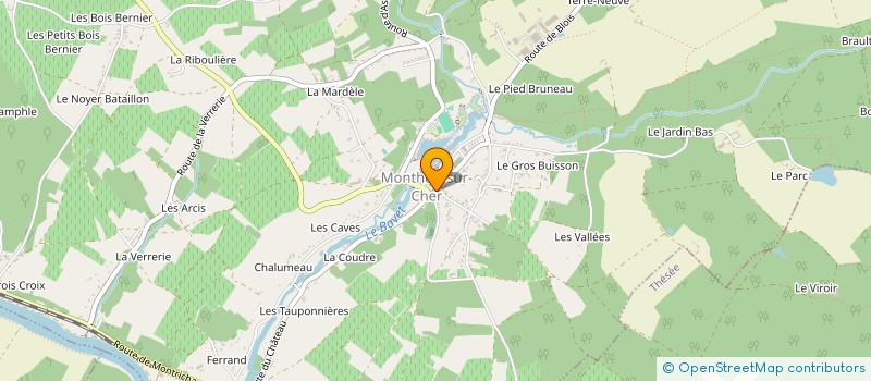 localisation de l'entreprise LA BARACCA PIZZ'  PITHIVIERS