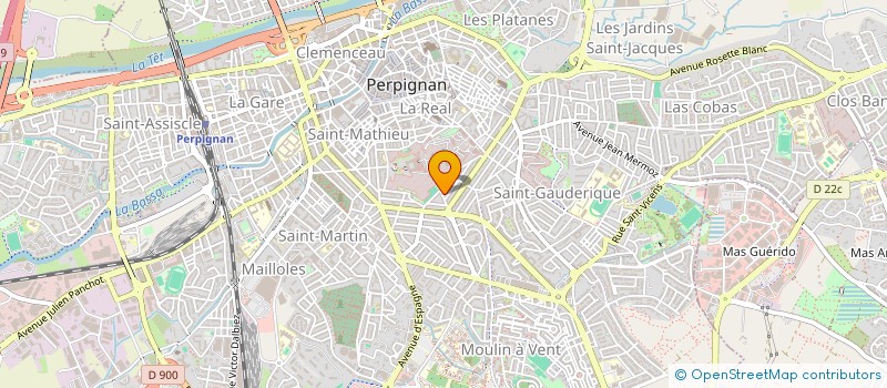 localisation de l'entreprise LA BARAILLE à PERPIGNAN