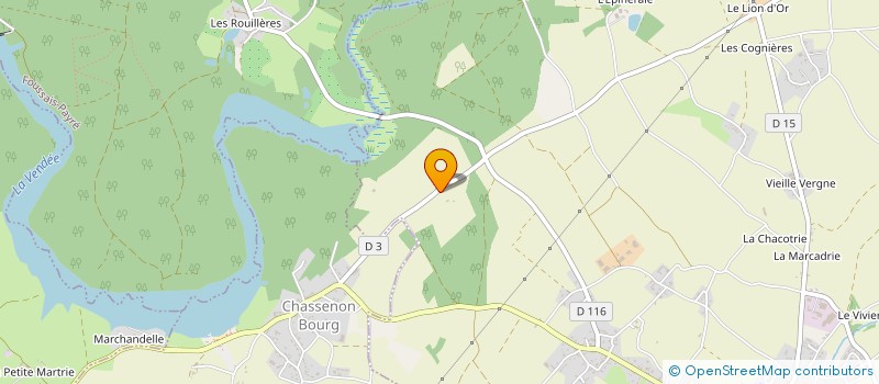 localisation de l'entreprise LA BARAK  SAINT-HILAIRE-DES-LOGES